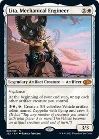 Lita, Mechanical Engineer - Jumpstart 2022 - Magic: The Gathering