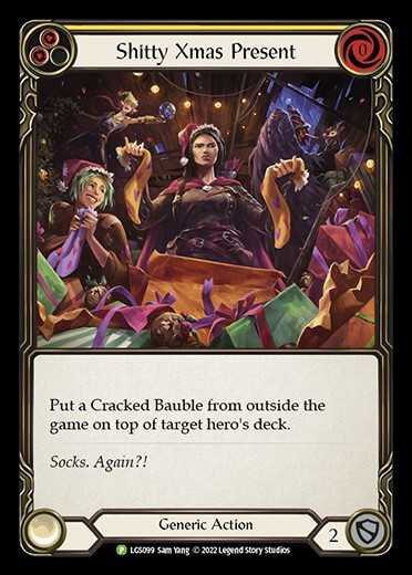 Shitty Xmas Present - LGS099 - Flesh and Blood: Promo Cards