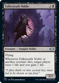 Falkenrath Noble - Jumpstart 2022 - Magic: The Gathering card