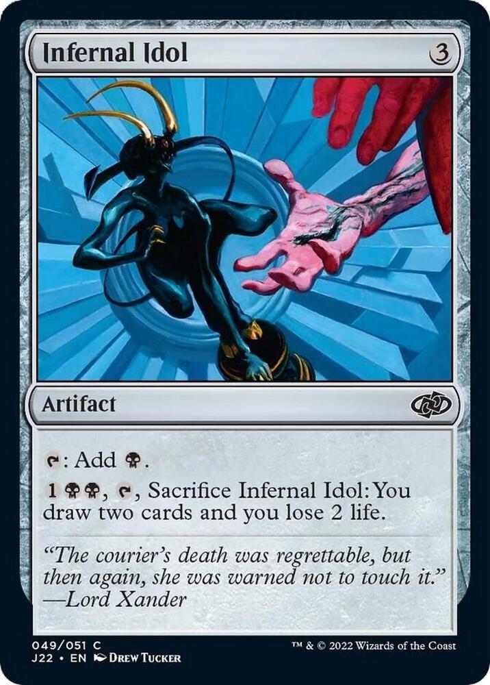 Infernal Idol - Jumpstart 2022 - Magic: The Gathering - TCGplayer.com