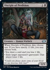 Disciple of Perdition - Jumpstart 2022 - Magic: The Gathering card