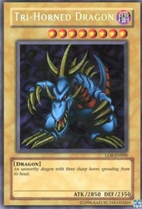 Tri-Horned Dragon (LOB-EN000)