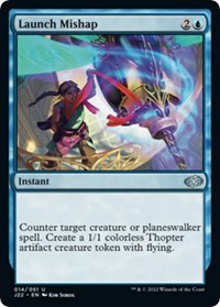 Launch Mishap - Jumpstart 2022 - Magic: The Gathering card