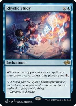 Rhystic Study - Jumpstart 2022 - Magic: The Gathering - TCGplayer.com