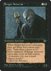 Sengir Autocrat - Homelands - Magic: The Gathering card