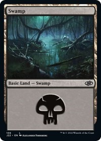 Swamp (106) - Jumpstart 2022 - Magic: The Gathering card
