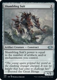Shambling Suit - Jumpstart 2022 - Magic: The Gathering card