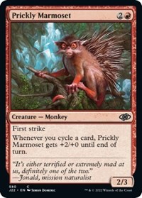 Prickly Marmoset - Jumpstart 2022 - Magic: The Gathering card