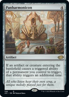 Panharmonicon from J22 #788, Magic: The Gathering card