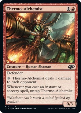 Thermo-Alchemist from J22 #613, Magic: The Gathering card