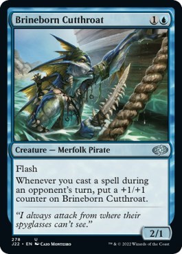 Brineborn Cutthroat from J22 #278, Magic: The Gathering card