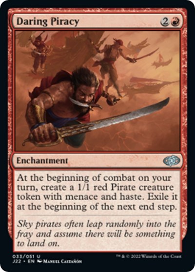Daring Piracy from J22 #33, Magic: The Gathering card