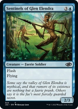 Sentinels of Glen Elendra from J22 #344, Magic: The Gathering card