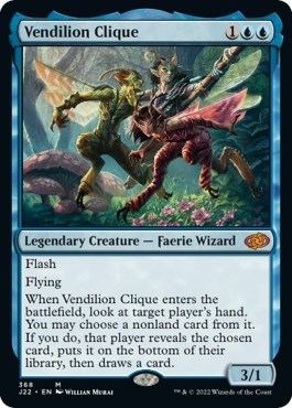 Vendilion Clique from J22 #368, Magic: The Gathering card