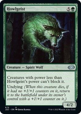 Howlgeist from J22 #673, Magic: The Gathering card