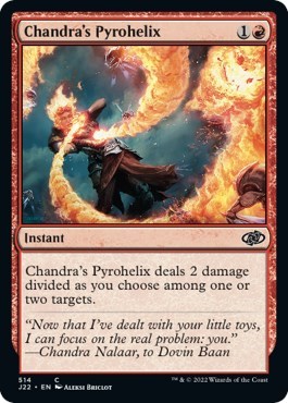 Chandra's Pyrohelix from J22 #514, Magic: The Gathering card