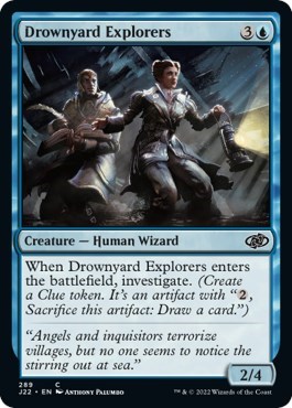 Drownyard Explorers from J22 #289, Magic: The Gathering card