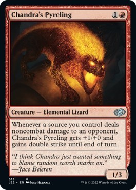 Chandra's Pyreling from J22 #513, Magic: The Gathering card