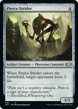 Pierce Strider from J22 #790, Magic: The Gathering card