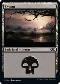 Swamp (105) - Jumpstart 2022 - Magic: The Gathering card