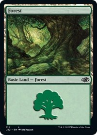 Forest (112) - Jumpstart 2022 - Magic: The Gathering card