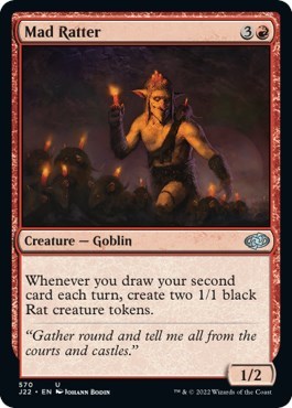 Mad Ratter from J22 #570, Magic: The Gathering card