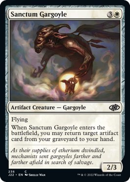 Sanctum Gargoyle from J22 #236, Magic: The Gathering card