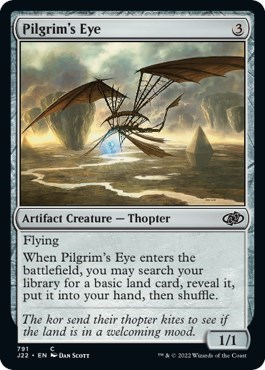 Pilgrim's Eye from J22 #791, Magic: The Gathering card