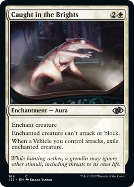 Caught in the Brights from J22 #164, Magic: The Gathering card