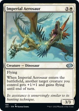 Imperial Aerosaur from J22 #196, Magic: The Gathering card