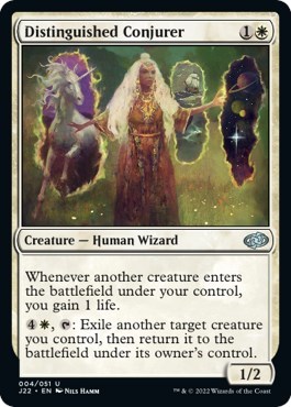 Distinguished Conjurer from J22 #4, Magic: The Gathering card