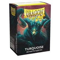 Dragon Shield Player's Choice Matte Sleeves - Turquoise 'Atebeck' (100-Pack) · Dragon Shield Card Sleeves