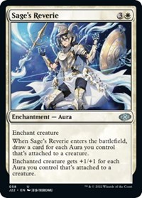 Sage's Reverie - Jumpstart 2022 - Magic: The Gathering card