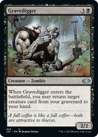 Gravedigger - Jumpstart 2022 - Magic: The Gathering card