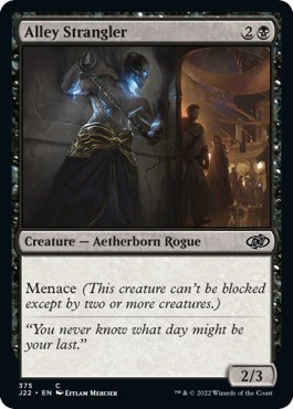 Alley Strangler from J22 #375, Magic: The Gathering card
