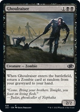 Ghoulraiser from J22 #418, Magic: The Gathering card