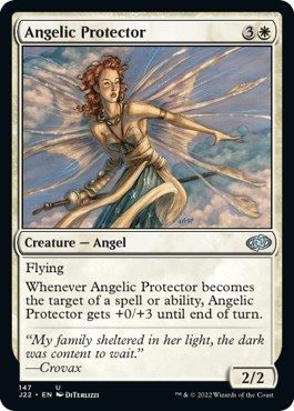 Angelic Protector from J22 #147, Magic: The Gathering card