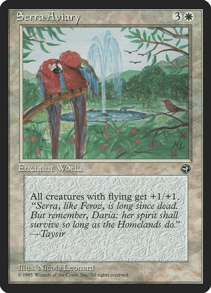 Serra Aviary - Homelands - Magic: The Gathering - TCGplayer.com