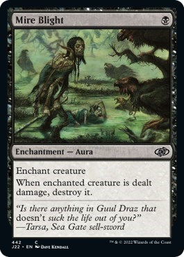 Mire Blight from J22 #442, Magic: The Gathering card