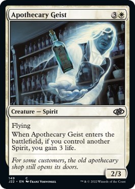 Apothecary Geist from J22 #149, Magic: The Gathering card