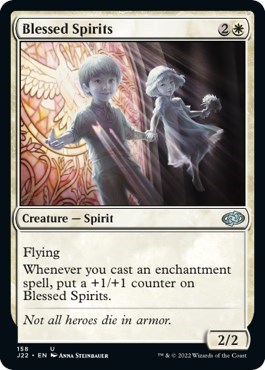 Blessed Spirits from J22 #158, Magic: The Gathering card