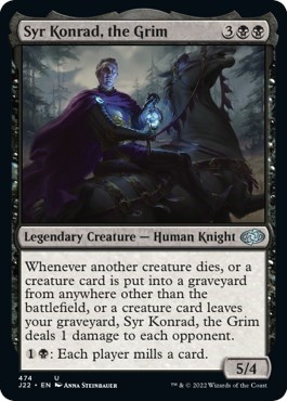 Syr Konrad, the Grim from J22 #474, Magic: The Gathering card