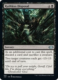 Ruthless Disposal - Jumpstart 2022 - Magic: The Gathering card