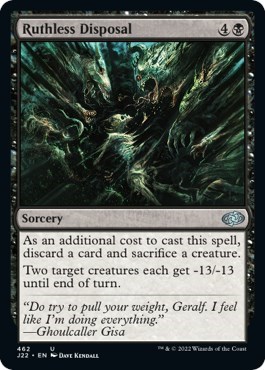 Ruthless Disposal from J22 #462, Magic: The Gathering card
