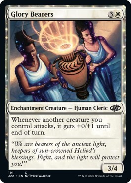 Glory Bearers from J22 #191, Magic: The Gathering card