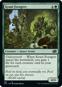 Kraul Foragers - Jumpstart 2022 - Magic: The Gathering card