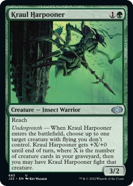 Kraul Harpooner from J22 #683, Magic: The Gathering card