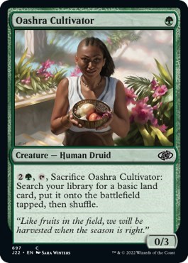 Oashra Cultivator from J22 #697, Magic: The Gathering card