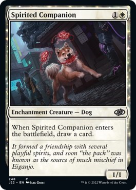 Spirited Companion from J22 #248, Magic: The Gathering card
