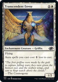 Transcendent Envoy from J22 #257, Magic: The Gathering card